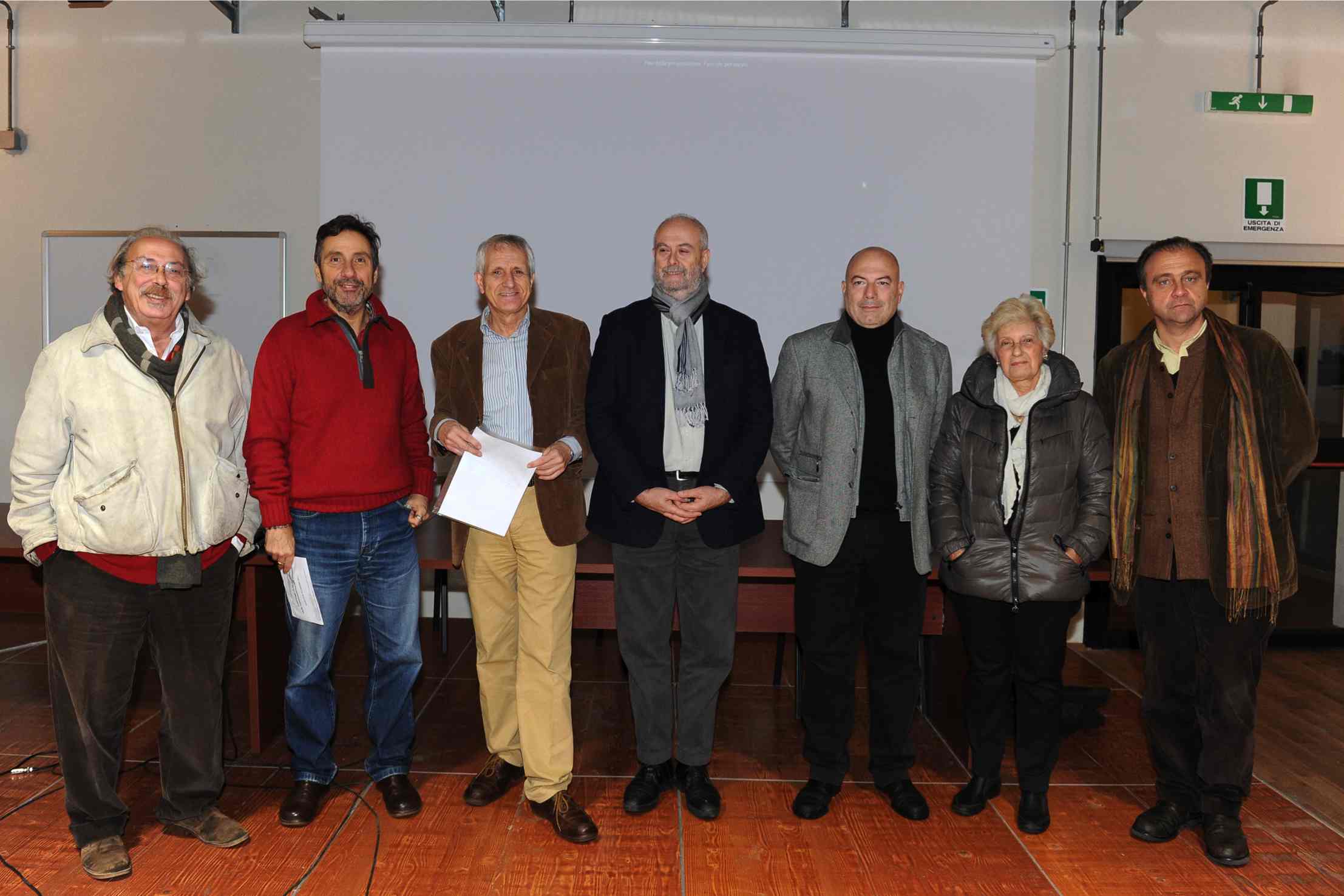 Appia Antica 23 novembre 2013 5 S.Frau M.Tozzi Roberto Ippolito U.Croppi G.Benedetto G.Pisani Sartorio e N.Bassetti foto Maurizio Riccardi