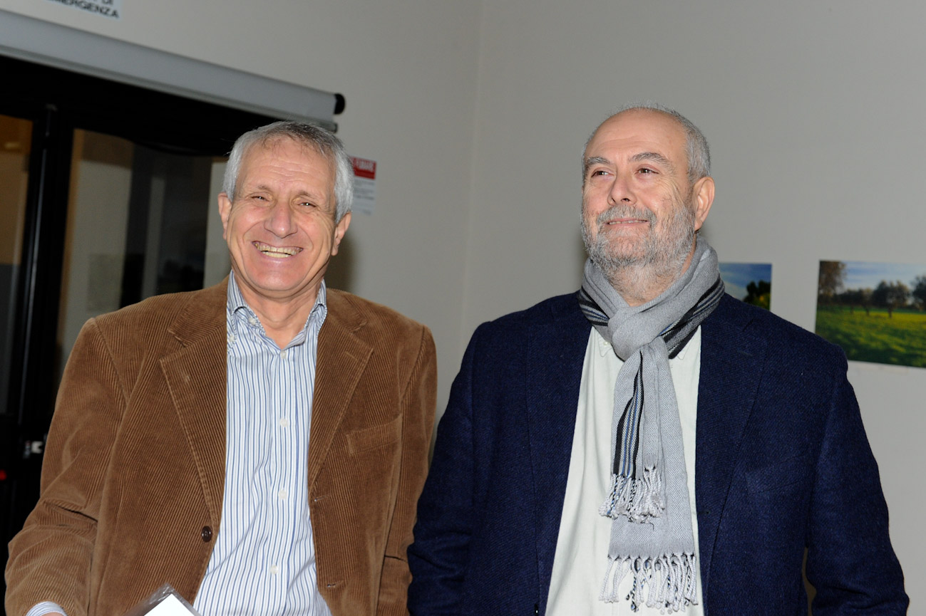 Appia Antica 23 novembre 2013 7 Roberto Ippolito e Umberto Croppi foto Maurizio Riccardi