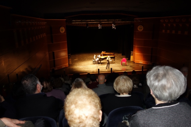 Musica civica 03. 8 febbraio 2015 Teatro del Fuoco Foggia Roberto Ippolito Gianna Fratta e Roberto Ippolito