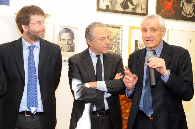Arion Montecitorio 1 aprile 2015 5. Dario Franceschini Marcello Ciccaglioni e Roberto Ippolito foto Maurizio Riccardi Agr
