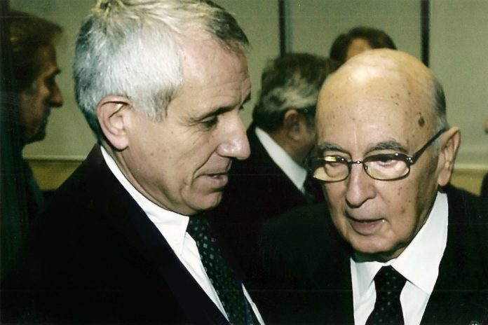 Roberto Ippolito e Giorgio Napolitano 2009 01 12 1