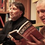 Domenico Guidi sindaco di Bassiano e Roberto Ippolito Ignoranti 16 novembre 2013 foto Raffaela Scaglietta