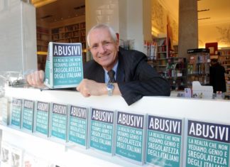 Roberto Ippolito Abusivi Chiarelettere Arion Prati Roma 4. foto Maurizio Riccardi Agr