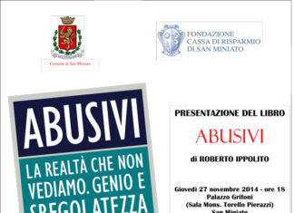 Roberto Ippolito Abusivi Chiarelettere 27 novembre 2014 San Miniato
