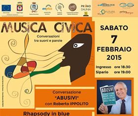 Roberto Ippolito Abusivi Chiarelettere a Musica Civica San Severo 7 febbraio 2015
