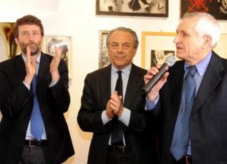Arion Montecitorio 1 aprile 2015 1. Dario Franceschini Marcello Ciccaglioni e Roberto Ippolito foto Maurizio Riccardi Agr