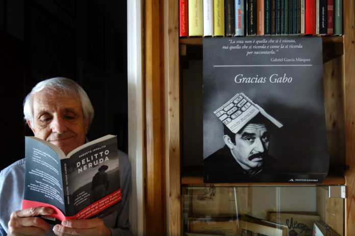 Roberto Ippolito 'Delitto Neruda' Chiarelettere anniversario morte García Márquez 17 aprile 2020 Roberto Ippolito autore di “Delitto Neruda” (Chiarelettere) nell’anniversario della morte di Gabriel García Márquez 17 aprile 2020