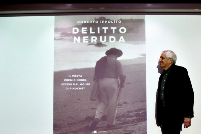 Roberto Ippolito ‘Delitto Neruda’ Chiarelettere a Castellaneta 27 feb 2020 ph Vincenzo Barberio “Delitto Neruda”, il mio libro e l’insopprimibile bisogno della verità (Chiarelettere)