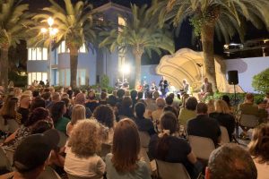 25 giugno 2022 Palazzina Azzurra San Benedetto del Tronto, incontro condotto da Roberto Ippolito con i sette finalisti del Premio Strega Marco Amerighi, Fabio Bacà, Alessandra Carati, Mario Desiati, Veronica Galletta, Claudio Piersanti e Veronica Raimo