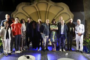 25 giugno 2022 Palazzina Azzurra San Benedetto del Tronto, incontro condotto da Roberto Ippolito con i sette finalisti del Premio Strega Marco Amerighi, Fabio Bacà, Alessandra Carati, Mario Desiati, Veronica Galletta, Claudio Piersanti e Veronica Raimo