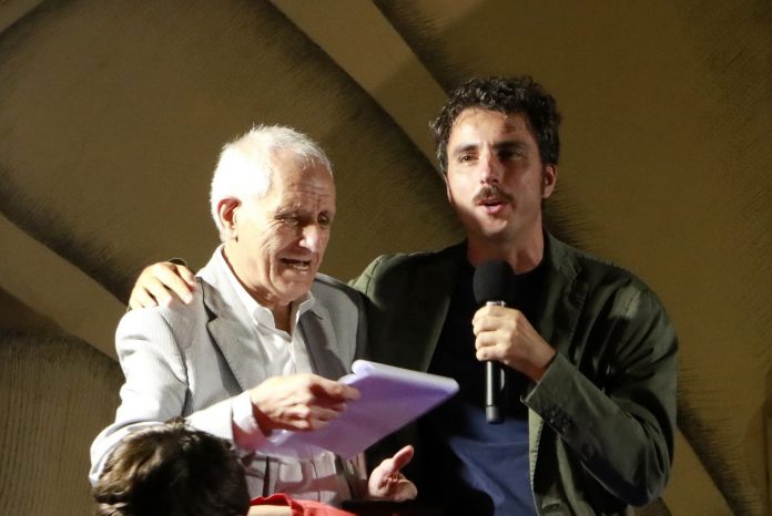 2022_06_25 (14) San Benedetto del Tronto, Roberto Ippolito e Mario Desiati foto Peppe Di Caro Roberto Ippolito e Mario Desiati vincitore del Premio Strega foto Peppe Di Caro 25 giugno 2022 San Benedetto del Tronto