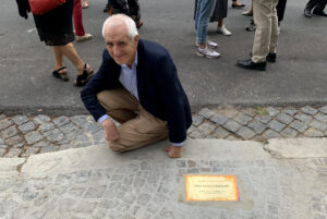 2022_09_15 (18) Cerimonia per la collocazione della targa fuori l’ultima casa di Pier Paolo Pasolini in Via Eufrate 9 a Roma, Roberto Ippolito