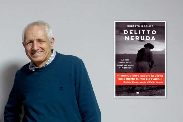 Roberto Ippolito autore del libro 'Delitto Neruda' pubblicato da Chiarelettere