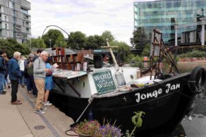 28 maggio 2022 Word on the Water Regent's Canal Towpath Londra, Roberto Ippolito