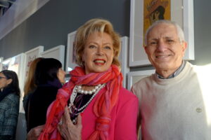 2023_03_04 (04) Mostra Andy Warhol alla Vaccheria a Roma, Regina Schrecker e Roberto Ippolito