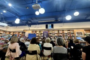 11 maggio 2023 Libreria Nuova Europa I Granai Roma, Maria Grazia Calandrone, Stefania Spanò e Roberto Ippolito