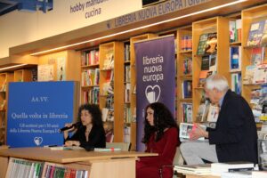 11 maggio 2023 Libreria Nuova Europa I Granai Roma, Maria Grazia Calandrone, Stefania Spanò e Roberto Ippolito