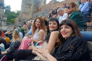 7 giugno 2023 Premio Strega, Teatro Romano Benevento, Valentina Notarberardino, Aurora Lobina e Isabella Pedicini