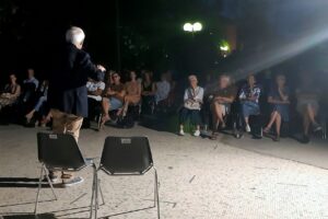 1 agosto 2023 Porto San Giorgio, Roberto Ippolito presenta 'Delitto Neruda' (Chiarelettere)