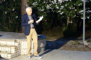 1 agosto 2023 Porto San Giorgio, Roberto Ippolito presenta 'Delitto Neruda' (Chiarelettere)