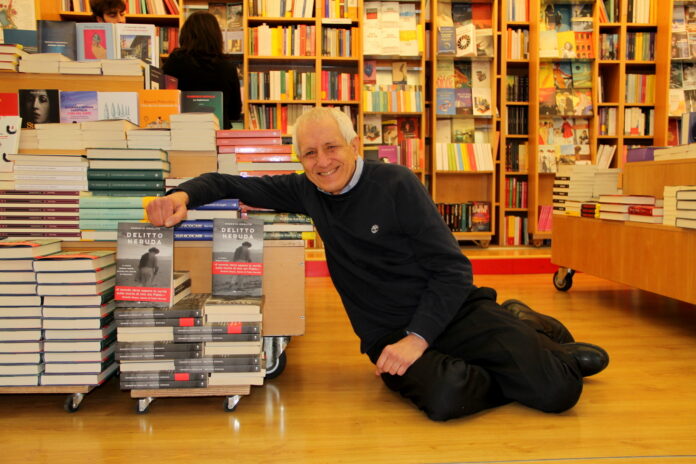 Roberto Ippolito autore di “Delitto Neruda” nella Libreria Nuova Europa I Granai di Roma