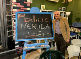 Roberto Ippolito autore di “Delitto Neruda (Chiarelettere), presentato il 19 febbraio 2024 nel Liceo linguistico Augusto Capriotti di San Benedetto del Tronto