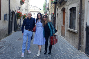 7 agosto 2025 Pescasseroli, Roberto Ippolito, Nadia Terranova e Barbara Amodio