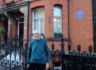 Luoghi di “Wilde come se” / The House Beautiful di Oscar Roberto Ippolito all’House Beautiful, abitata da Oscar Wilde e da Constance dopo il matrimonio, a Tite Street (civico diventato 34) a Londra