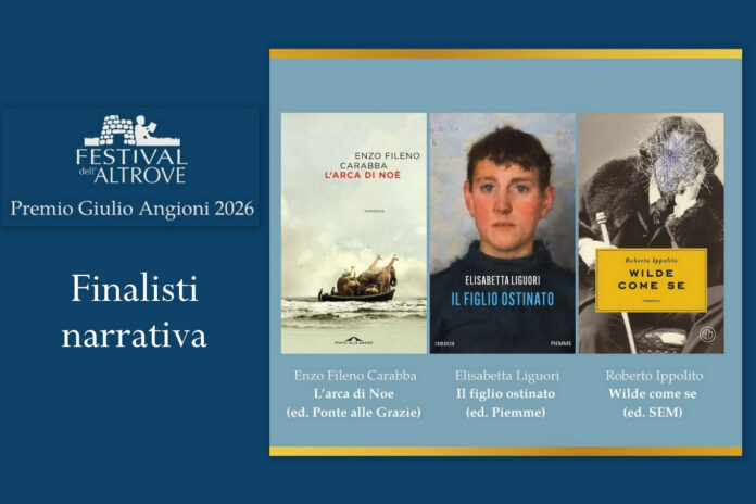 'Wilde come se' di Roberto Ippolito pubblicato da Sem Feltrinelli finalista del Premio Giulio Angioni 2026 indetto dal Comune di Guasila (Cagliari) nell’ambito del Festival dell’altrove