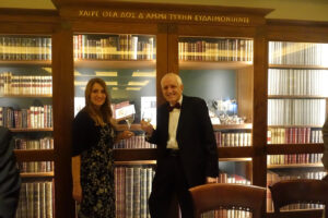 16 ottobre 2026 Irene Ippolito e Roberto Ippolito all’Oscar Wilde Birthday Dinner all’Athenaeum a Londra