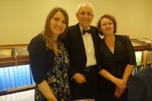 16 ottobre 2026 Irene Ippolito, Roberto Ippolito e Vanessa Heron all’Oscar Wilde Birthday Dinner all’Athenaeum a Londra